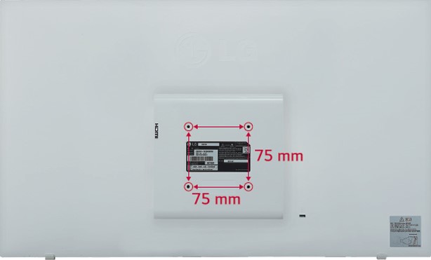 Сенсорный (touch) дисплей LG серии SE3TE - простота монтажа на кронштейн VESA