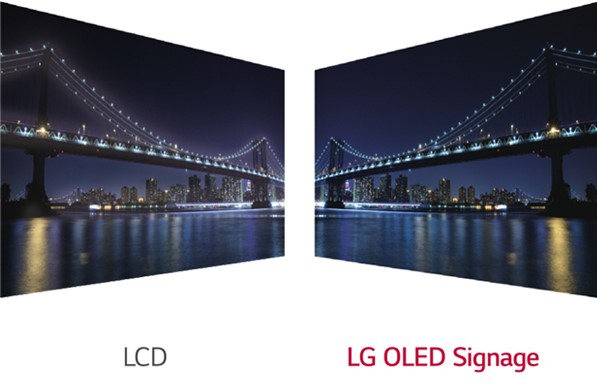 Видеостенный бесшовный OLED дисплей LG серии EV5E - черный без подсветки