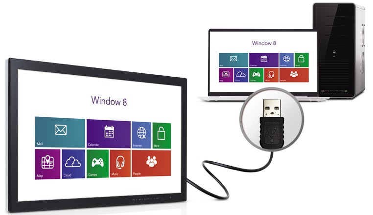 Сенсорный (touch) дисплей LG серии SE3TE - поддержка драйверами Windows