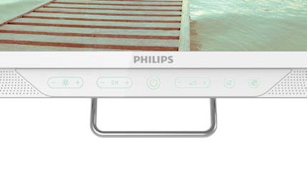 Телевизор Philips серии HFL5014W для медицинских учреждений - сенсорные кнопки